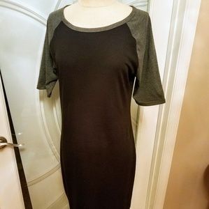LuLaRoe Julia Dress Size M